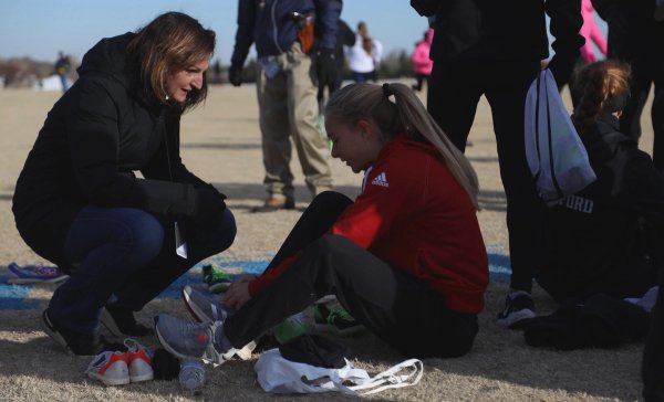 Laurie Henes and Katelyn Tuohy