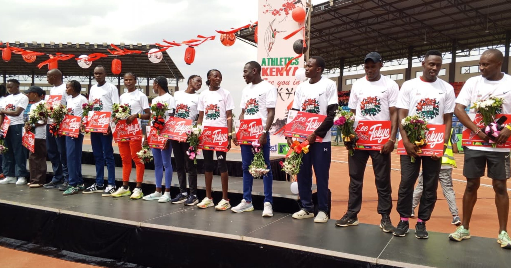 Athletics Kenya team for 2025 World Championships Tokyo