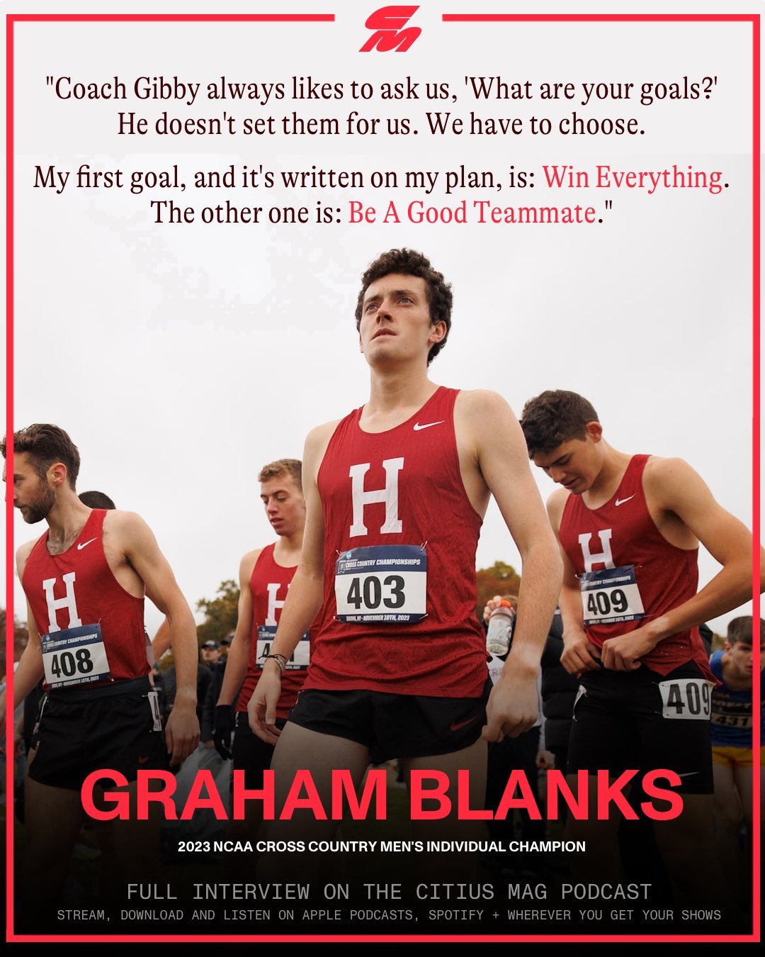 Graham Blanks - CITIUS MAG Podcast