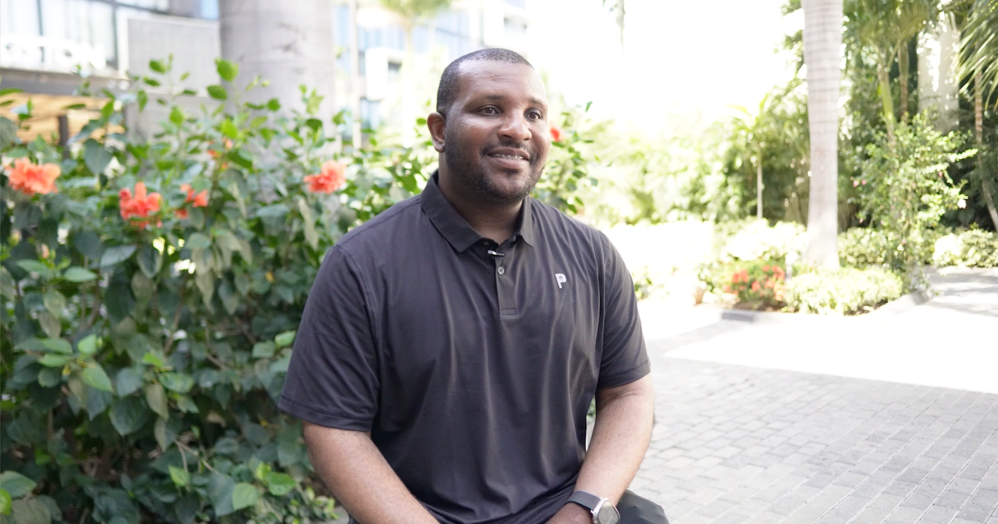 Coach Reynaldo Walcott speaking to CITIUS MAG in Kingston, Jamaica