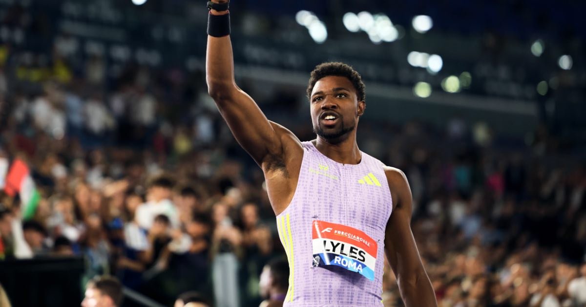 Noah Lyles | Photo courtesy Diamond League AG