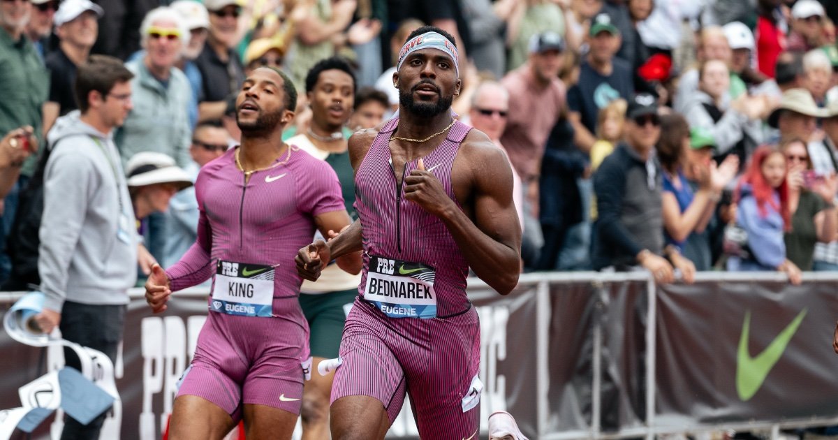 Kenny Bednarek | Photo by Johnny Zhang / @jzsnapz