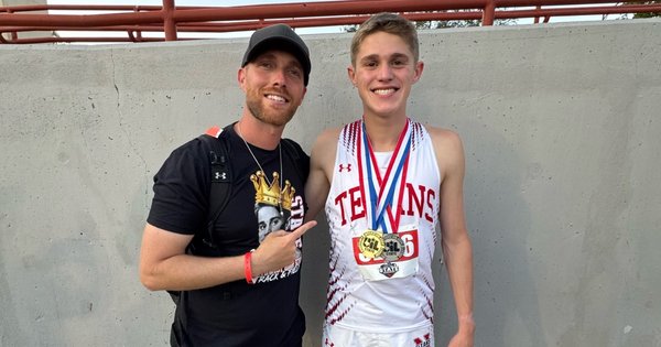 Cooper Lutkenhaus, Coach Chris Capeau