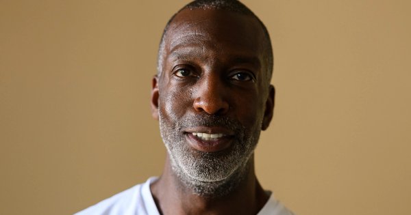 Michael Johnson at CITIUS MAG House in Eugene, Oregon in July 2022.