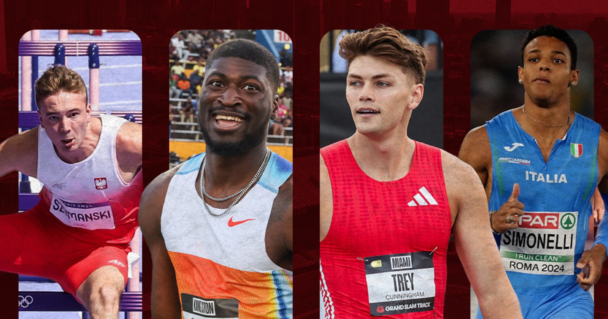 The first set of Challengers for Grand Slam Track: Philadelphia have been revealed.