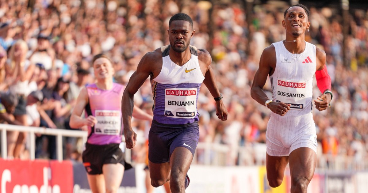 Rai Benjamin | Photo courtesy Diamond League AG