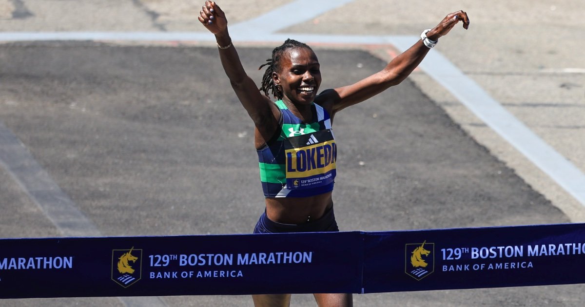 Sharon Lokedi, 2025 Boston Marathon 