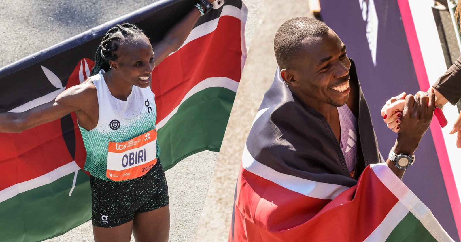 Hellen Obiri, Benson Kipruto