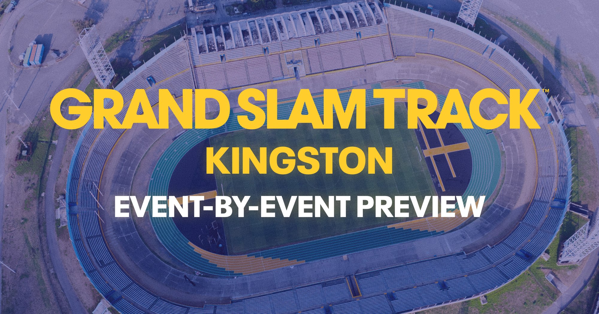 Grand Slam Track Debut, Kingston Jamaica