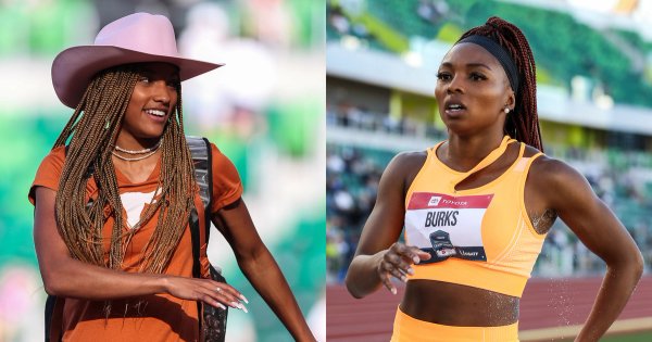 Tara Davis and Quanesha Burks qualified for the 2021 Tokyo Olympics