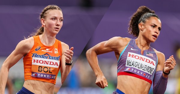 Femke Bol, Sydney McLaughlin-Levrone 