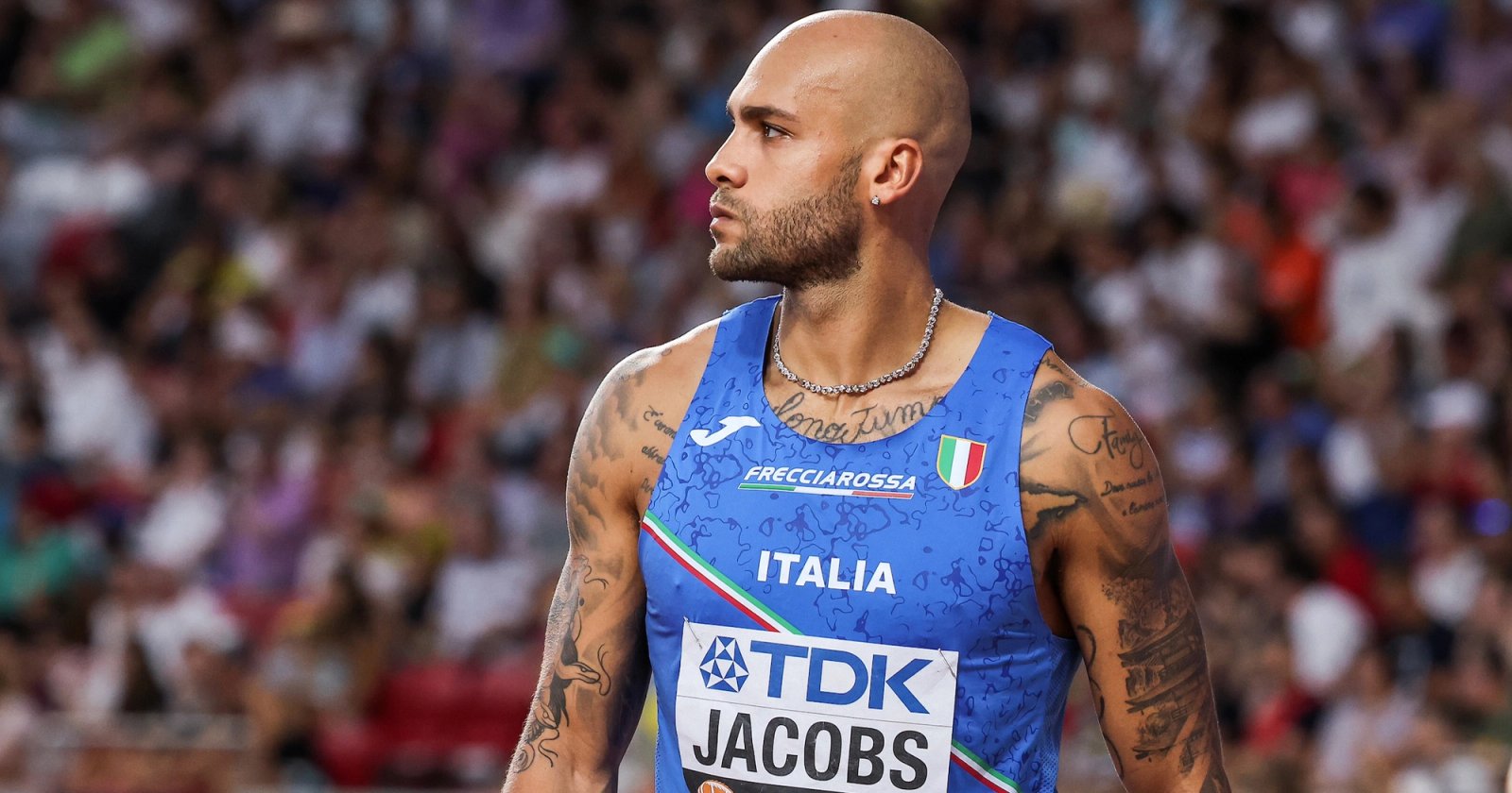 Lamont Marcell Jacobs will be competing at the 2024 World Relays. 