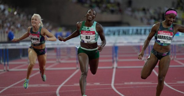 Nia Ali - Monaco Diamond League 100m Hurdles 