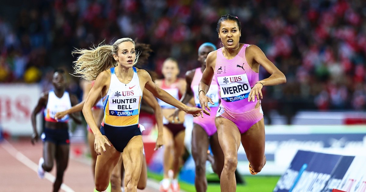 Georgia Bell, Audrey Werro, 2025 Zurich Diamond League