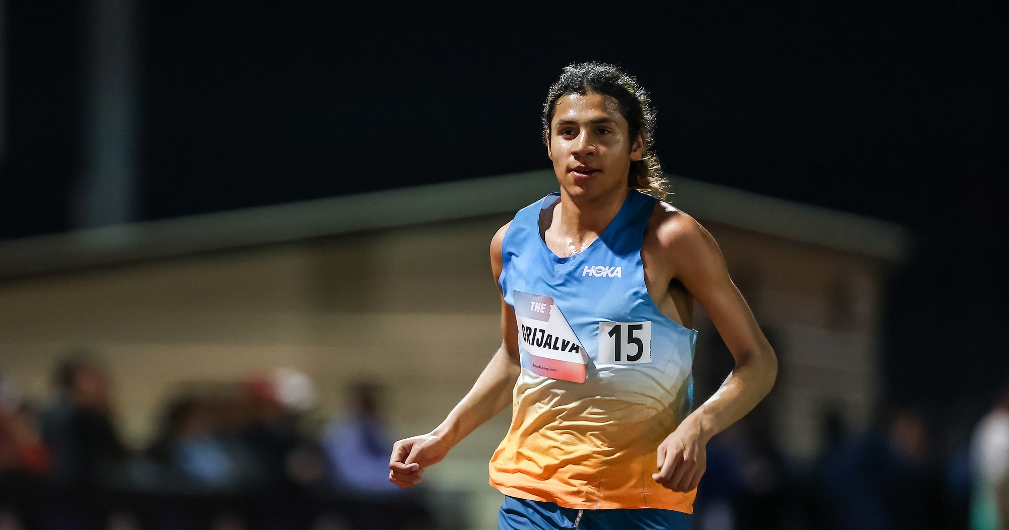 Luis Grijalva competing at Sound Running's The Ten.