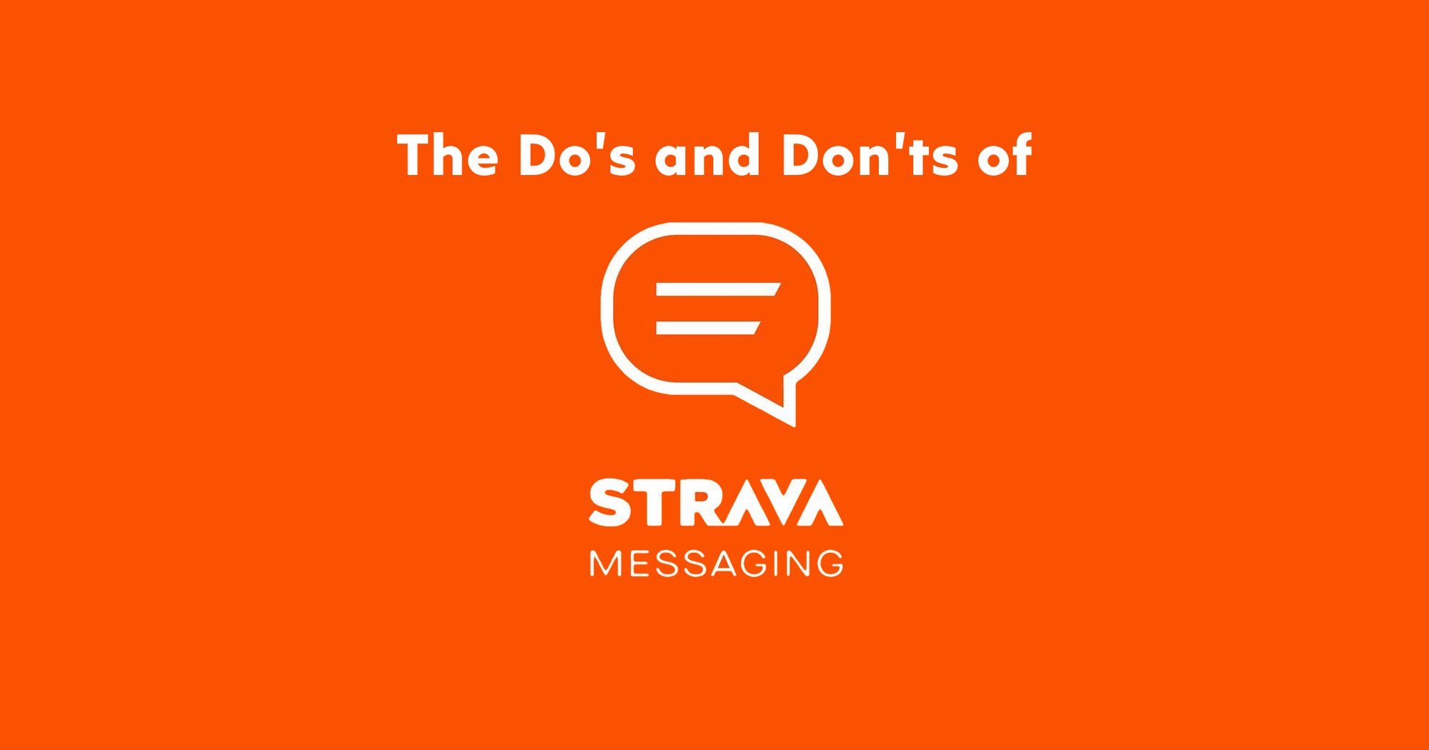 Strava Messaging - The Lap Count Newsletter