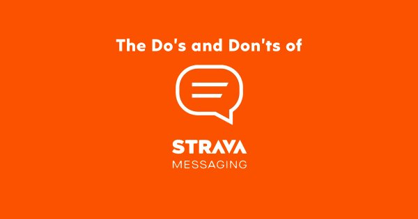 Strava Messaging - The Lap Count Newsletter 