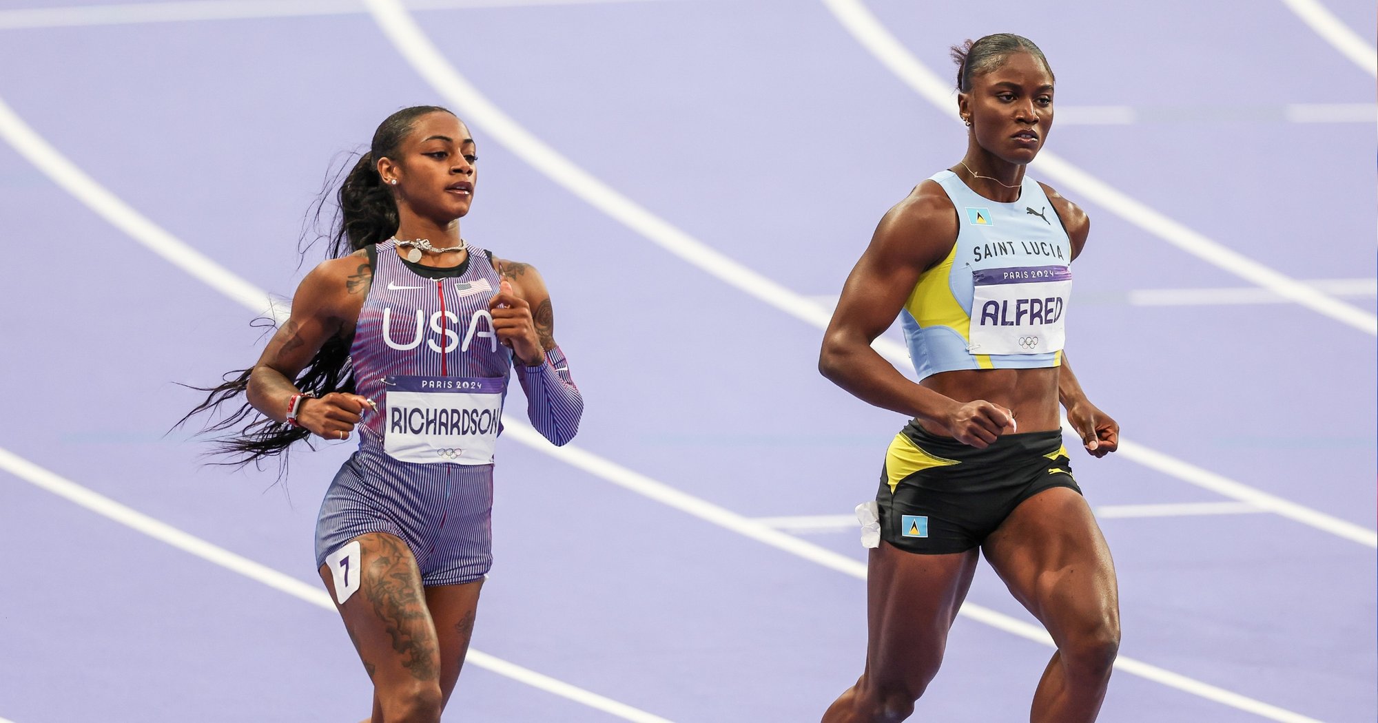 Sha'Carri Richardson, Julien Alfred, Paris Olympics