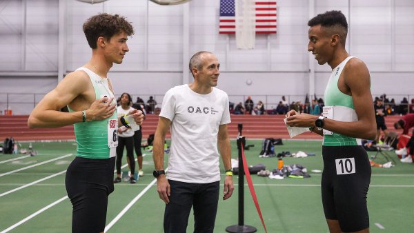 Yared Nuguse, Dathan Ritzenhein, Mario Garcia Romo