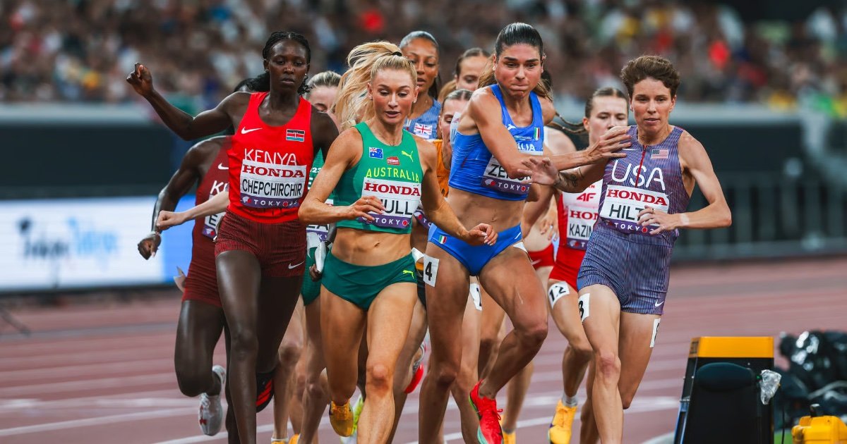 Women’s 1500m semifinal | Photo by Justin Britton / @justinbritton